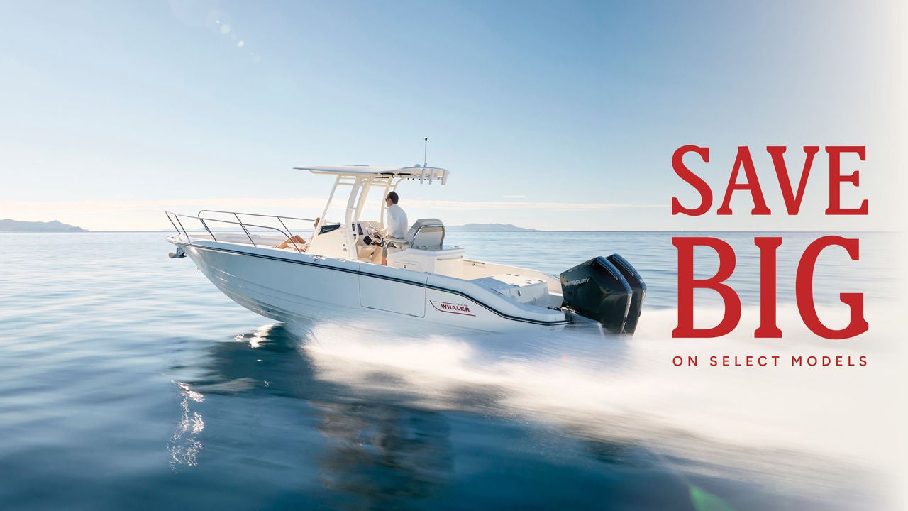 Boston Whaler Fall Promo assets