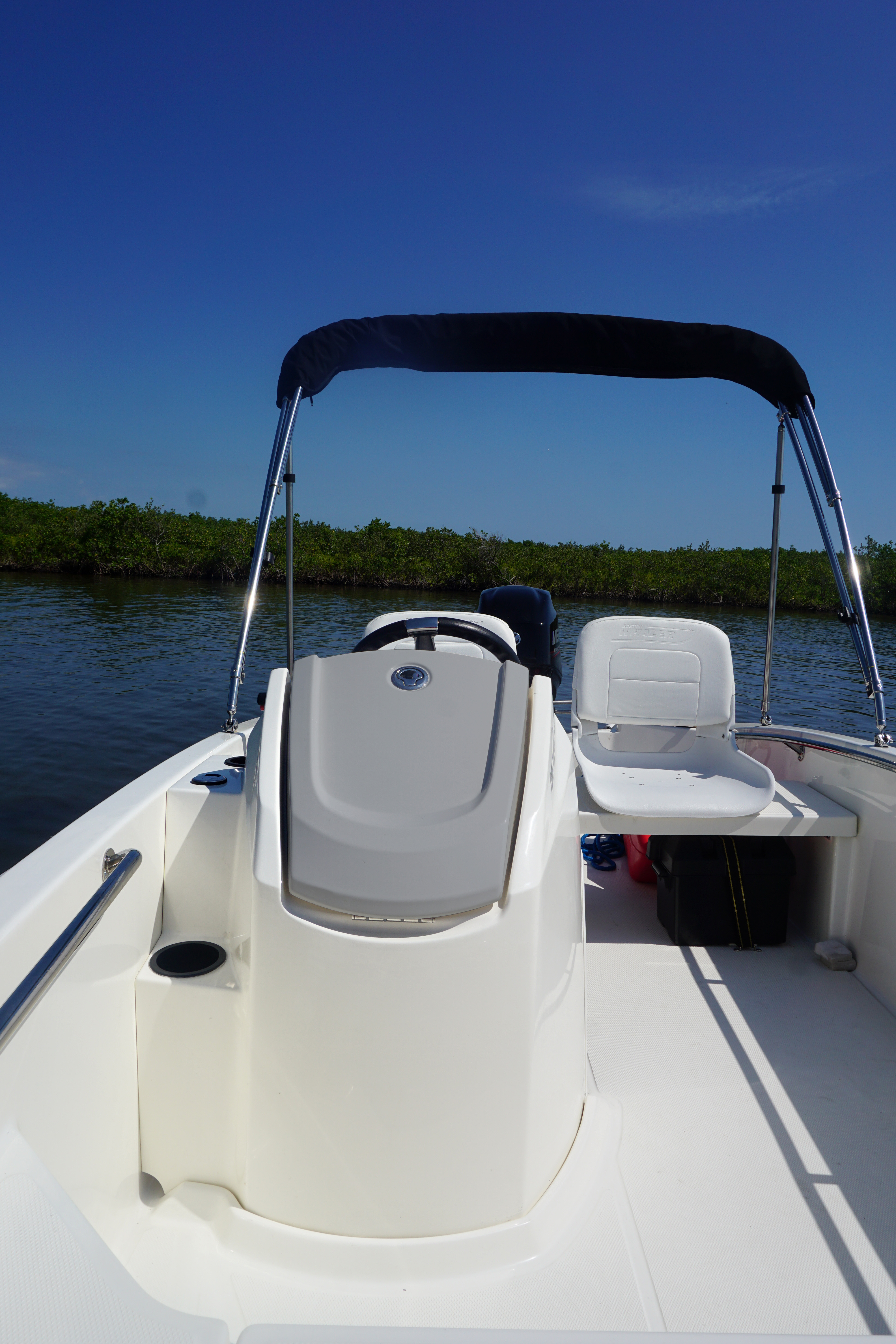 BOSTON WHALER 16'/17' STERN SEAT CUSHION SET - FITS MAHOGANY STERN