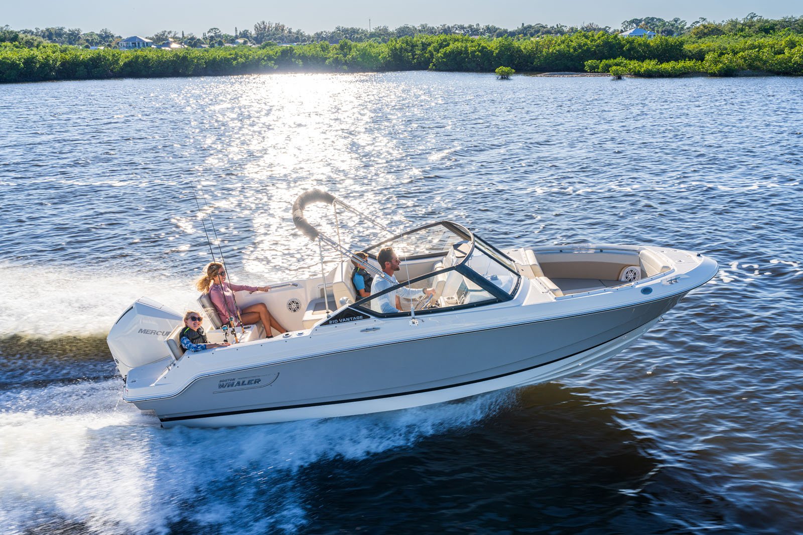 JETTY JUMPER (21' Boston Whaler 225HP Dual Console - Fishing/Cruising)